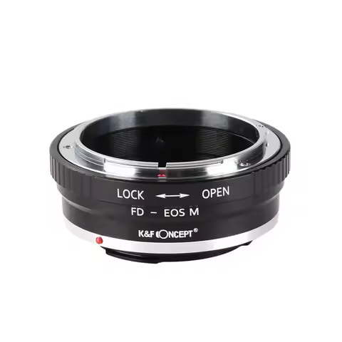 K&F Concept Lens Adapter Ring for Canon FD FL Mount Lens to Canon EOS M EF-M Mount Camera Body for C