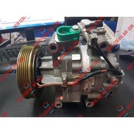 (ORIGINAL & NEW UNIT) SANDEN SD HONDA CITY YEAR 2014 GM6/T9A, JAZZ T5A GK STR08 4LEG 5PK COMPRESSOR 