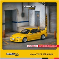 Tarmac Works TW 1:64 Integra TYPE R DC2 MUGEN Sunlight Yellow Diecast Model Car