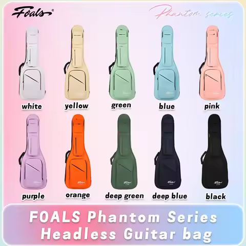 FOALS Phantom Series Headless Guitar Bag Waterproof and thickened Headless Guitar Bag（Headless Guita