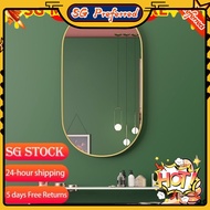 Bathroom Mirror Oval Mirror Wall Mirror Free Punch Make Up Mirror oval mirror arch mirror