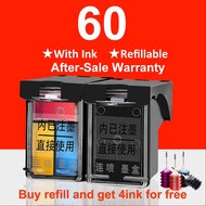 Compatible HP 60XL ink  HP60XL refillable  ink Cartridge for HPF4288 F4292 F4293 D2660 F4272 F4275 F