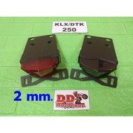 Short Tail KLX250 DTK250 D-TRACKER250 Built-In Turn Signal 2.0 Mm Thick Steel Frame Light KLX250 D-T