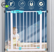 Baby Gate Baby Safety Gate Aut Lock For Gate Pagar Bayi Pagar Keselamatan Budak Pagar Tangga Pagar Dapur Penghadang Besi