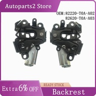 82220-T0A-A02 82620-T0A-A03 Car Backrest Lock for 2012-2016 Honda CRV Rear Seat Lock Latch ABS Stain