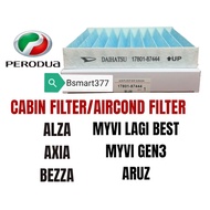 Perodua air-cond filter cabin filter axia/bezza/aruz/myvi lagi best/alza/myvi 2018/honda city sel/ho