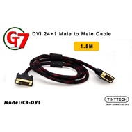 TINYTECH DVI (24+1) Male to Male Cable (CB-DVI)