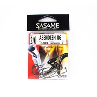 Sasame F-999 Aberdeen Jig Hook Size 2/0 (7356)