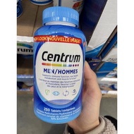 加拿大🇨🇦代購 善存Centrum 成人/50-以下男性綜合維他命 250顆 