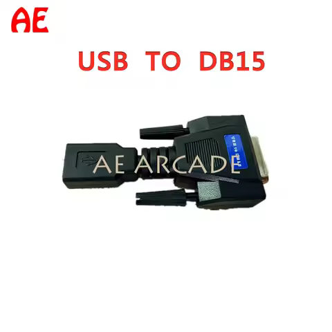 USB to SNK Convertor USB Port to SNK 15P DB15 Joypad Connector for CBOX Play the Game with PS3 PS4 X