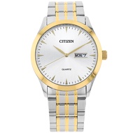 [𝐏𝐎𝐖𝐄𝐑𝐌𝐀𝐓𝐈𝐂]Citizen DZ5014-53A DZ5014 Two-Tone Gold Stainless Steel Analog Quartz Men's Watch