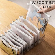 WISDOMEST1 Document Storage Bag, A4/A5/A6 Storage Pouch, High Quality Zipper Mesh File Folders for S