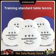 Athena+ 10Pcs White/Yellow 3-Star Table Tennis Balls High-Performance Ping-Pong Ball Set for Indoor/Outdoor Table Tennis Match Training Equipment