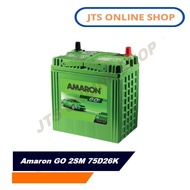 【hot sale】 Amaron GO NS40 38B20L/ 1SN 46B24L/ 2SM 75D26L/ 3SM 95D31L