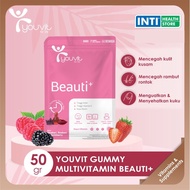 Youvit Beauti+ | Vitamin Kecantikan Dewasa | Gummy Biotin & Vit C - 7 Days