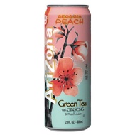 Arizona Green Tea with Ginseng & Peach Juice 650ml