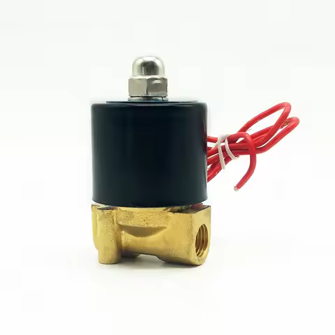 SNS Solenoid Valve 2W025-08 G1/4 2/2 Port Normal Closed Brass Valve