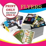 Flyer Printing A5 80gsm Simili Paper / Flyer Printing A5 105gsm Art Paper