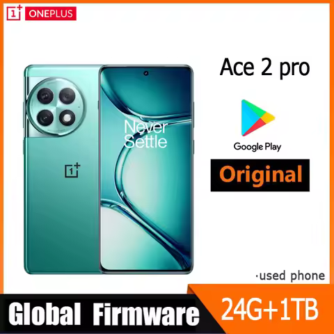 Oneplus Ace 2 pro 5G Global Firmware smartphone 5000mAh 2772x1240px 50 mp camera 6.74 inchs snapdrag