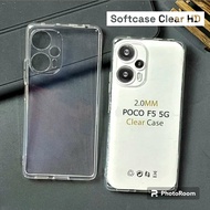 Case CLEAR HD/CASE CLEAR Silicone SOFTCASE For Vivo Y36 4G/Y36 5G/POCO F5 5G