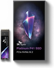 SK hynix Platinum P41 500GB PCIe NVMe Gen4 M.2 2280 Internal Gaming SSD Up to 7000MB/S Compact M.2 S