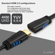 HDMI 2.0 Extension Cable  for PS4 pro AP TV  4K 60Hz HDMI Video Audio  Extension  Cable  HDR10 HDMI CEC HDMI ARC Support