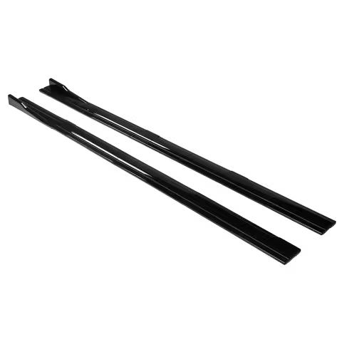 Universal Car Side Skirt 8 Pcs 2.2m Winglet Splitters Lip Side Spoiler For VW For Polo For GOLF mk5 