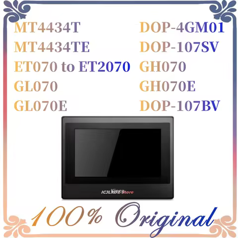 DOP-107SV DOP-4GM01 MT4434T MT4434TE ET070 GL070 GL070E GH070 GH070E DOP-107BV 7 Inch Newest HMI Tou