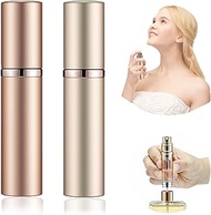 YHNMMNO 5 ml Perfume Atomiser Refillable 2 Pieces Perfume Travel Atomiser Travel Spray Travel Bottle