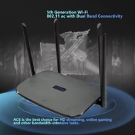 2026 Latest AC1200 WiFi Router Dual Band 5GHz 2.4GHz Wireless Router MU-MIMO Beamforming Home Intern