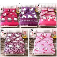Cartoon bedsheet sets + comforter
