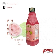 Fruiti Juicy Pink Guava Juice Concentrate 1L