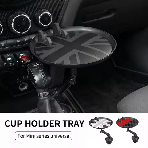 Car Seat Cup Holder Snack Tray Drink Hold For Mini Cooper F65 F66 F56 F60 F55 R56 R60 U25 Countryman