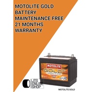 Motolite Gold 3SM D31 / 3SM D31R / DIN44 / DIN55 /  DIN66/ DIN66H