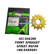 AJI RACING 415 GOLD FRONT SPROCKET 14T 15T LC135 LC 135 Y15ZR Y16 Y15 RXZ Y125Z Y125ZR SRL110 LAGEND