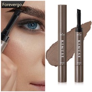 FOREVERGO 2 In 1 Eyebrow Pomade Brow Pencil Gel Creamy 3 Colors Natural Waterproof Long Lasting Highly Tint Eyebrow Shade With Brush Makeup M2S2