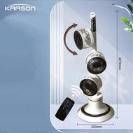 Quạt Đối Lưu 3 Đầu Đa Luồng Siêu Mát KARSON 3D cao cấp (có remote) - Home and Garden