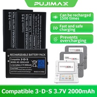 2000mAh 3.7V Battery for Nintendo 3DS LL/XL 3DSLL 3DSXL 3DS ii Rechargeable Li-ion Battery GENCA-028