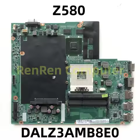 DALZ3AMB8E0 for Lenovo Z580 laptop motherboard Z580 HM76 1GB DIS GPU DDR3 Test work 100%