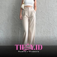 Oro high-waist pants Women's loose pants Korean style