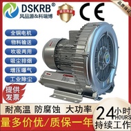 DSKRB Vortex Fan Industrial Dust Removal High Pressure Fan Powerful Vortex Blowing Suction Blower Ce