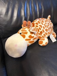 Miniso 可愛雙面 長頸鹿 鱷魚 欖枕 公仔 頸枕 giraffe crocodile alligator doll 