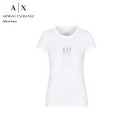 Armani Exchange เสื้อยืดผู้หญิง รุ่น XW000511-AF11929-U0002 - สีออฟไวท์