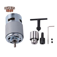 Dc 12-24V 775 Motor Electric Drill With Drill Chuck Dc Motor For Polishing Drilling Cutting