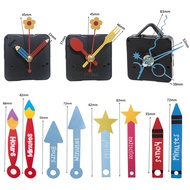 Ready Stock ️ Silent 5168 Scanning Movement Wall Clock Accessories Creative Clock Movement Pencil Ca