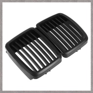 [M G L O] Front Grille Replacement for E30 3-Series M3 Front Hood Bumper Grill Matte Black 1982-1994