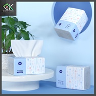 MANHUA 280sheet Portable Tissue Flowers Travel Outdoor Unscented 4 ply Paper Small Napkin