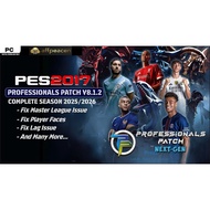 PC GAME PES 2017 PATCH SEASON 2025 + FACEPACK - PC DIGITAL DOWNLOAD