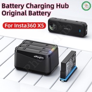2400mAh Battery for Insta360 X5 / Battery Charger Hub For Insta360 X5 / insta360 x5 accessories