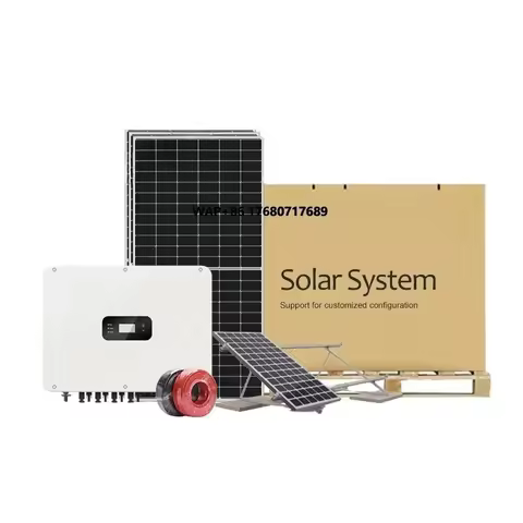 30 years warranty 9KW On grid Solar Energy System High-Efficiency 10KW MPPT for Home Industrial Use 